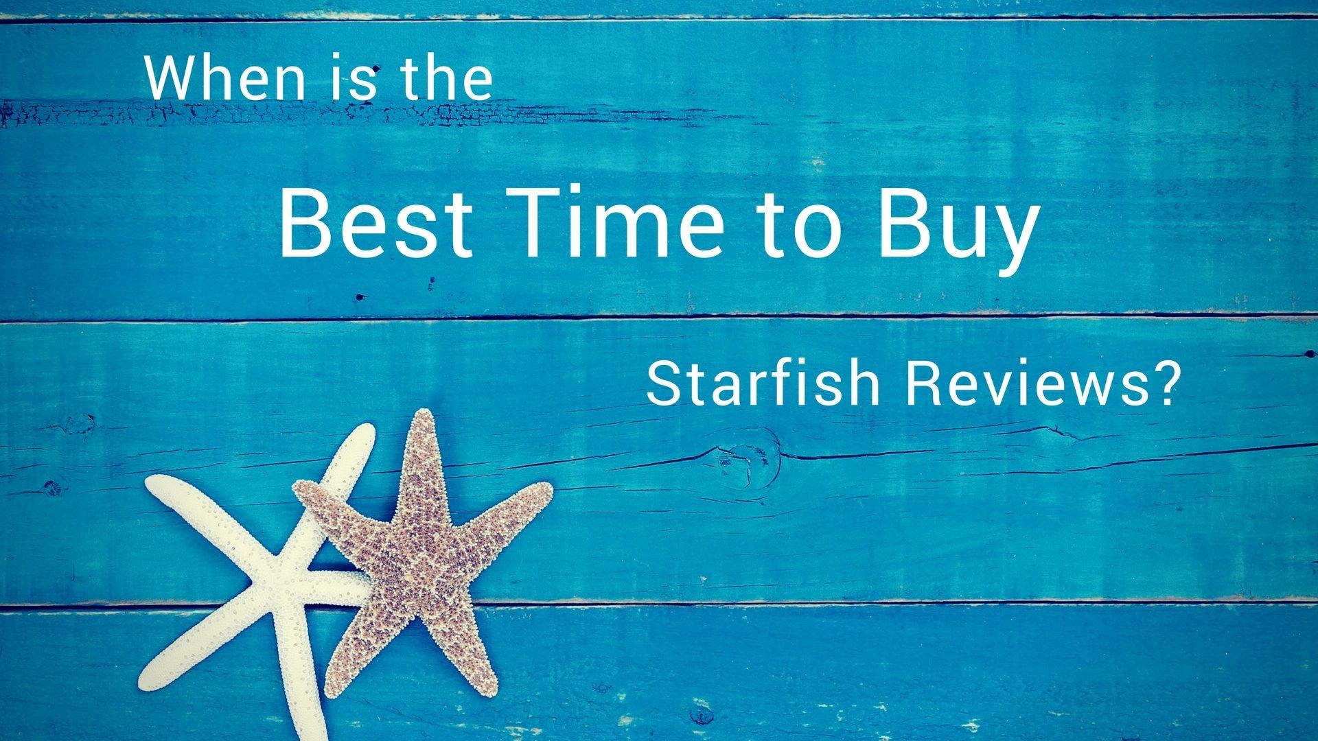 best time to buy Starfish Reviews e1553970832305