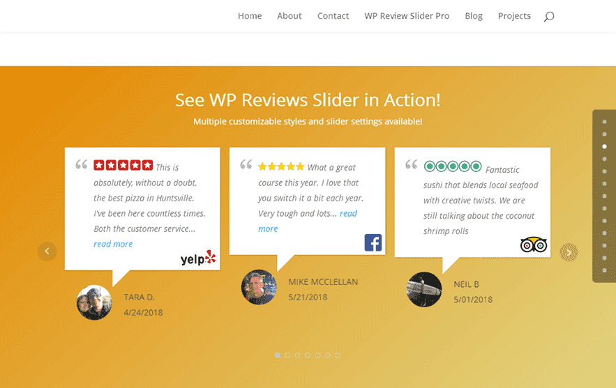 WP Review Slider Pro