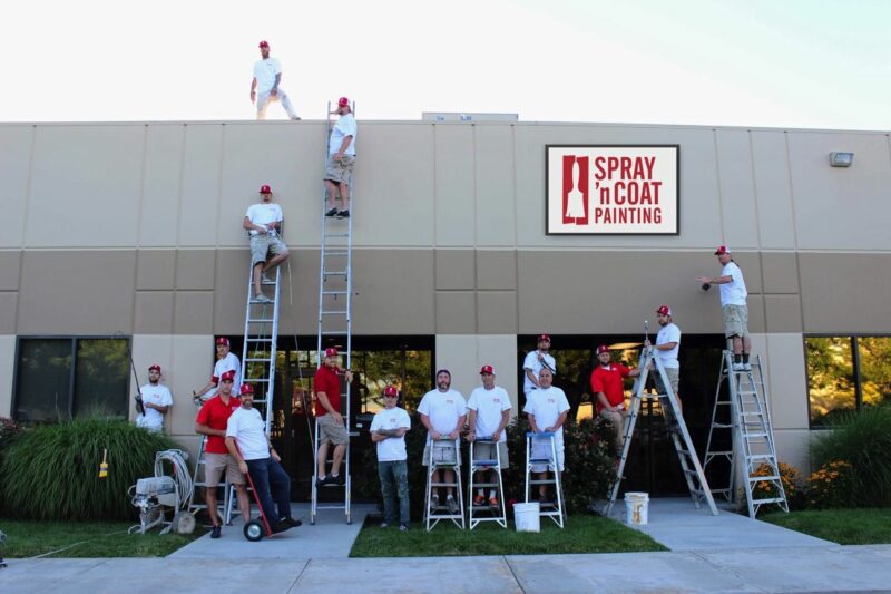 spray n coat team photo