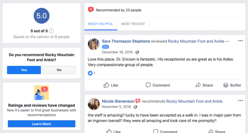 Facebook Reviews Tab