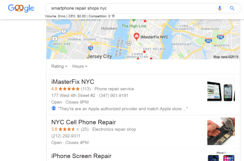 Google Reviews - Smartphone Repair