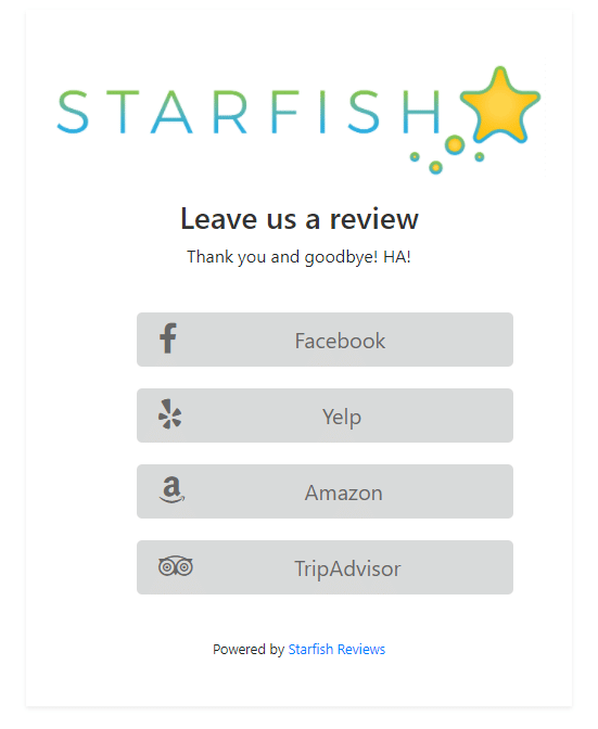 Horizontal/Vertical Starfish Update
