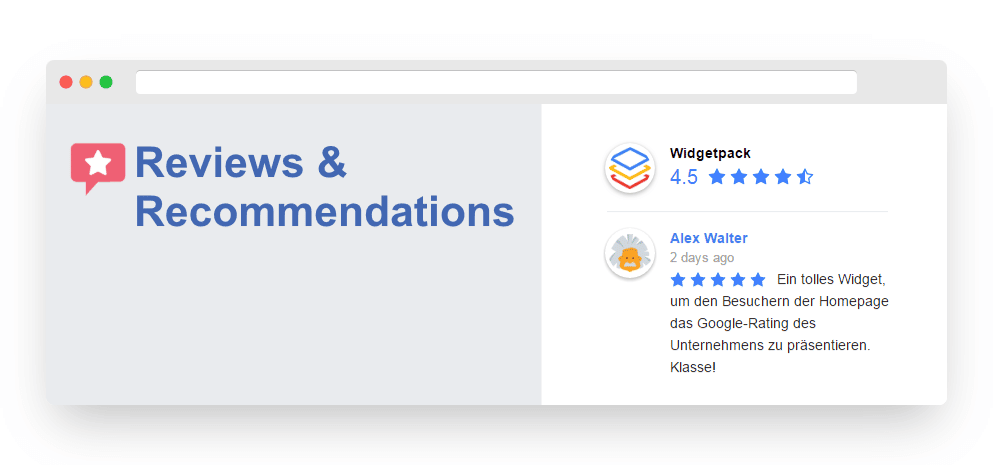 Social Reviews & Recommendations WordPress Plugin