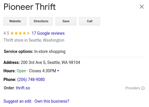 Claim Google Listing